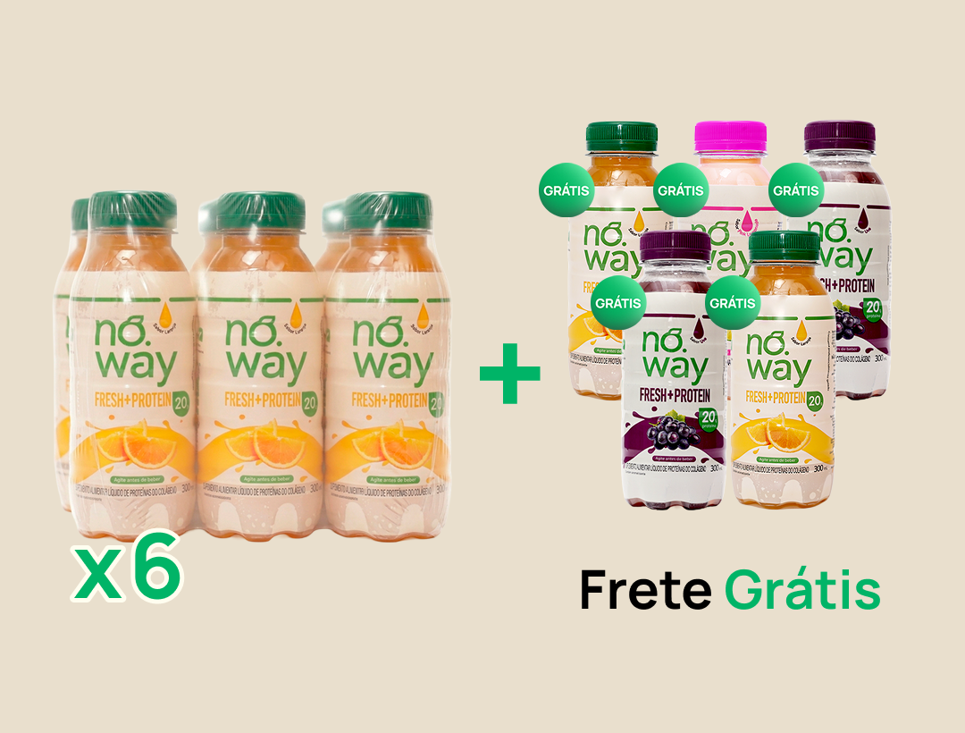 6 Packs Noway com brindes e frete grátis