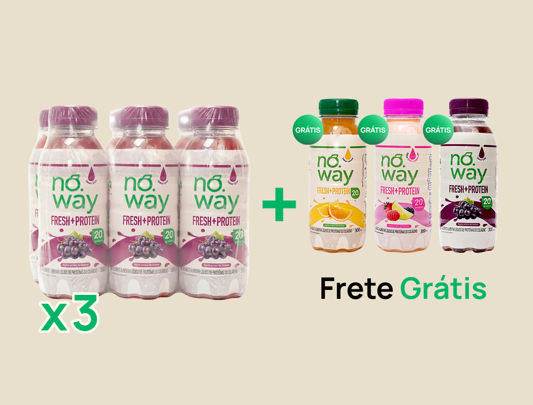 3 Packs Noway com brindes e frete grátis