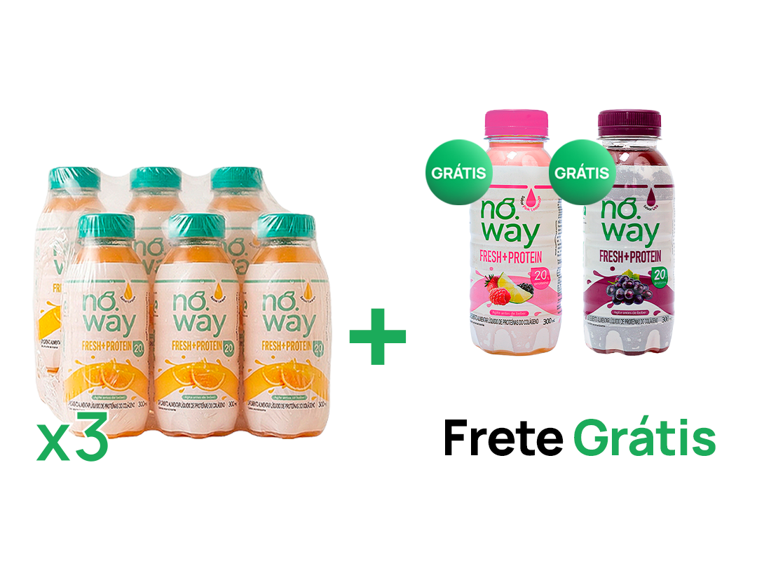 3 Packs Noway com brindes e frete grátis